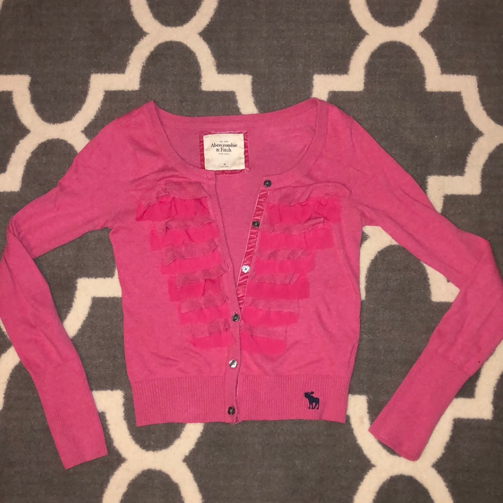 Button down sweater